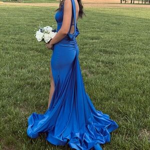 COPY - Royal blue Nicole bakti prom dress